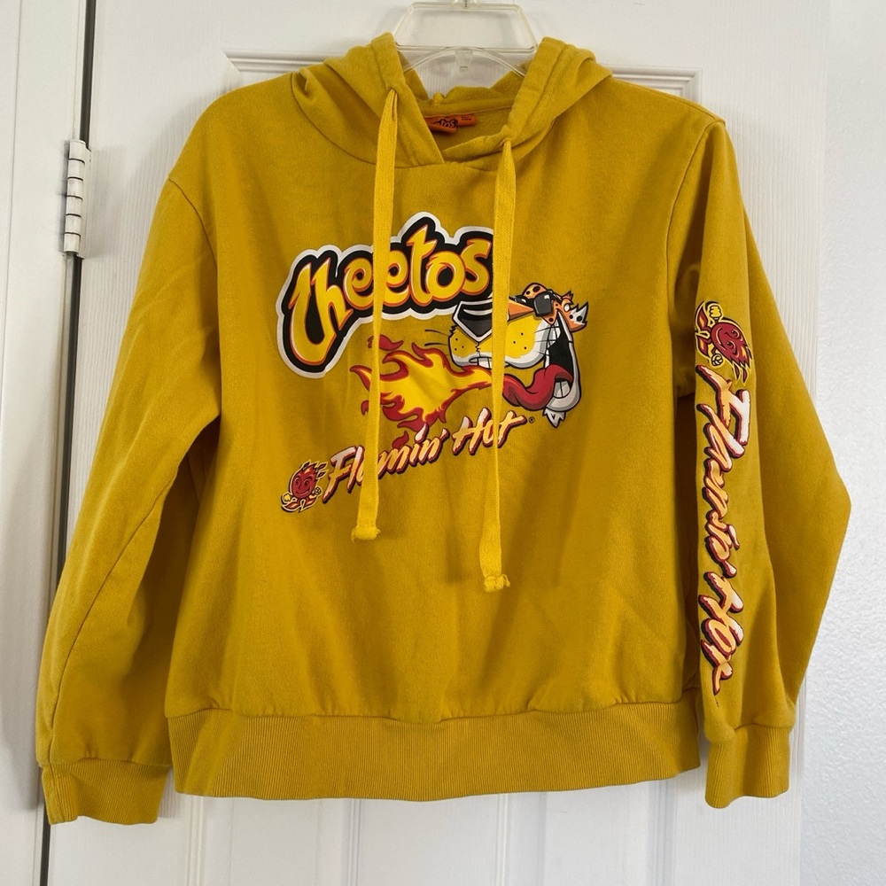 Flamin' Hot Kids Hoodie - Yellow
